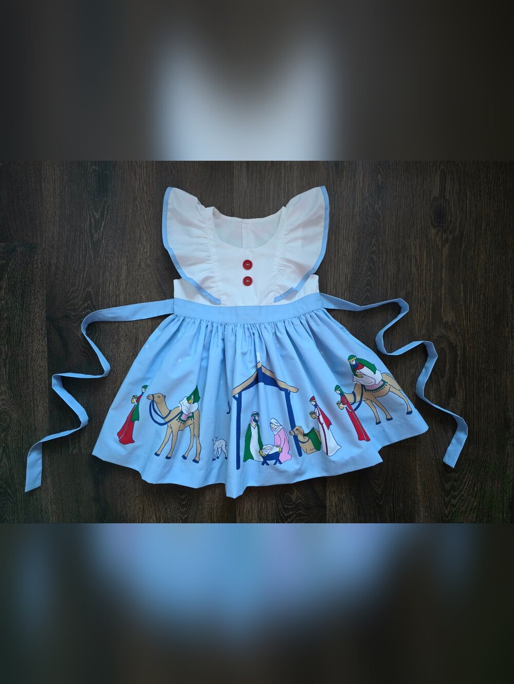 Eleanor Rose Viola Christmas Nativity Dress